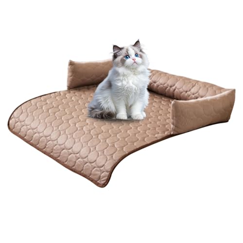 Vllold Kühlkissen für Hunde – rutschfestes -Kühlkissen – atmungsaktives Kissen rutschfeste Decke Höhle Couch für Hausruhe Kätzchen Welpen Katze Indoor Auto Vllold Kühlkissen für Hunde – rutschfestes -Kühlkissen – atmungsaktives Kissen rutschfeste Decke Höhle Couch für Hausruhe Kätzchen Welpen Katze Indoor Auto von Vllold