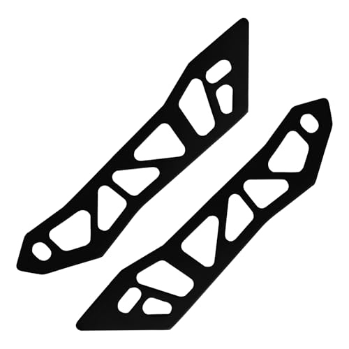 Vllold Motorrad-Windschutzscheiben-Halterung, Legierung, leichte Motorrad-Windschutzscheiben-Halterung, rutschfestes Präzisionszubehör, Schnellverschluss-Design für Abenteuer-Touren-Fahrer von Vllold