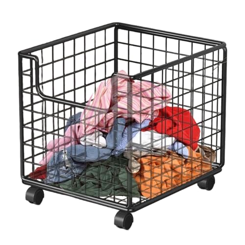 Vllold Rollwagen für die Küche, stapelbarer Rollwagen mit Rollen, mobiler Organizer mit großer Kapazität für den Innen- und Außenbereich, Küche, Speisekammer, Badezimmer, Wäschestange Vllold Rollwagen für die Küche, stapelbarer Rollwagen mit Rollen, mobiler Organizer mit großer Kapazität für den Innen- und Außenbereich, Küche, Speisekammer, Badezimmer, Wäschestange von Vllold