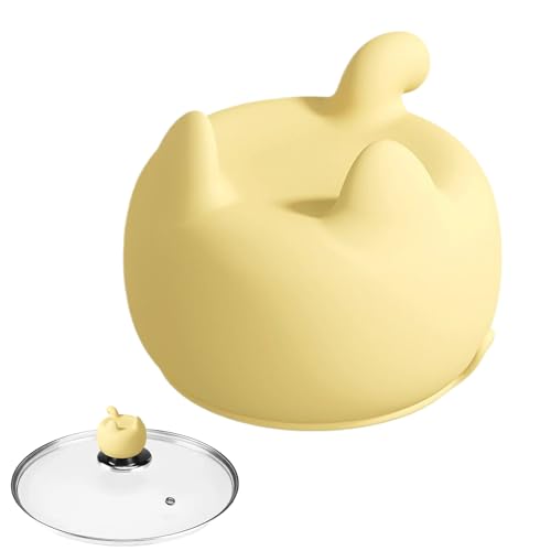 Vmiorzq Deckelgriff Ersatz | Silikon Topfdeckel Frischhalte Abdeckung - hitzebeständige rutschfeste waschbare Abdeckungen für Kochgeschirr-Oberseiten für Kochen Grillen Mahlzeitzubereitung Küche von Vmiorzq