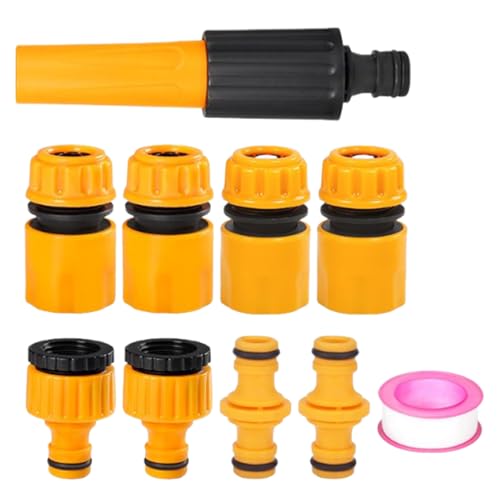 Vmiorzq Gartenschlauch Verbinder Set - Dichte Gartenschlauch Schnellkupplung - Wetterfeste Kupplung Verbinder Für Wasserhahn Sprinkler Gewächshaus Pool Auto Outdoor von Vmiorzq