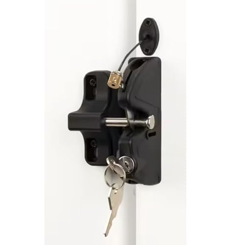 Vmiorzq Gate Latch Für Außenzaun - Selbstschließende Torverriegelung | Robuste Sicherheitsbeschläge Für Bauernhof Garten Hof Terrasse Gerätehaus Scheune von Vmiorzq