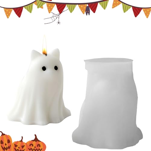 Vmiorzq Gespenster Kerzenformen, 3D Halloween Formen, Formen Für Epoxidharz Knetmasse Gips Schokolade Vmiorzq Gespenster Kerzenformen, 3D Halloween Formen, Formen Für Epoxidharz Knetmasse Gips Schokolade von Vmiorzq