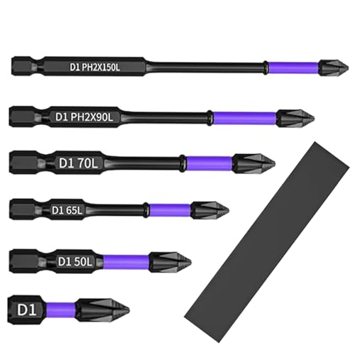 Vmiorzq Magnetisches Schraubendreher-Bit Set - 6 Schraubendreher-Bits | Präzisions-Rutschfeste Ausdreher Für Heimwerker Möbelmontage Und Reparatur Vmiorzq Magnetisches Schraubendreher-Bit Set - 6 Schraubendreher-Bits | Präzisions-Rutschfeste Ausdreher Für Heimwerker Möbelmontage Und Reparatur von Vmiorzq