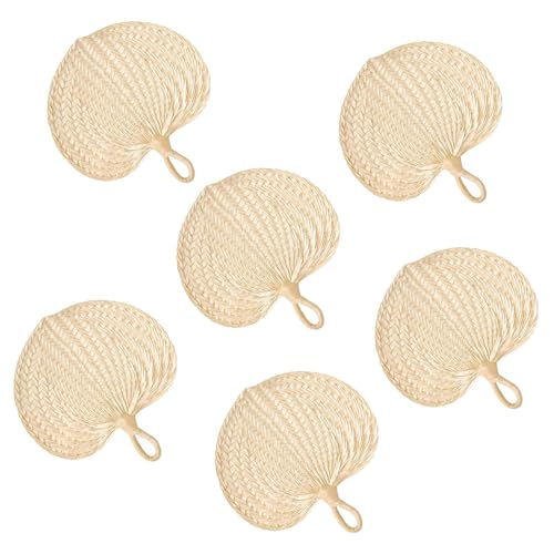 Vmiorzq Natürlicher Raffia Handfächer | 6 Stück Palmblätter Manueller Fächer Großpackung - Webkunst Dekoration Für Zuhause Wand Tisch Bei Fest Vmiorzq Natürlicher Raffia Handfächer | 6 Stück Palmblätter Manueller Fächer Großpackung - Webkunst Dekoration Für Zuhause Wand Tisch Bei Fest von Vmiorzq