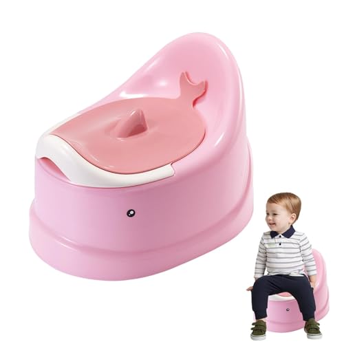 Vmiorzq Töpfchentraining-Toilette, tragbarer Töpfchensitz mit Spritzschutz, für Kinder, , Mädchen, Badezimmer-Trainer für Autoreisen, Zuhause, Camping von Vmiorzq