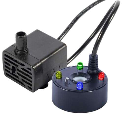 Vmiorzq Wasserzerstäuber-Nebelmaschine, Ultraschall-Nebelmaschine | Pond Mister Zerstäuber Nebelgerät Nebelgerät - Luftbefeuchter Ultraschall-Nebelgerät, Mister Fogger mit LED-Leuchten, Fog von Vmiorzq
