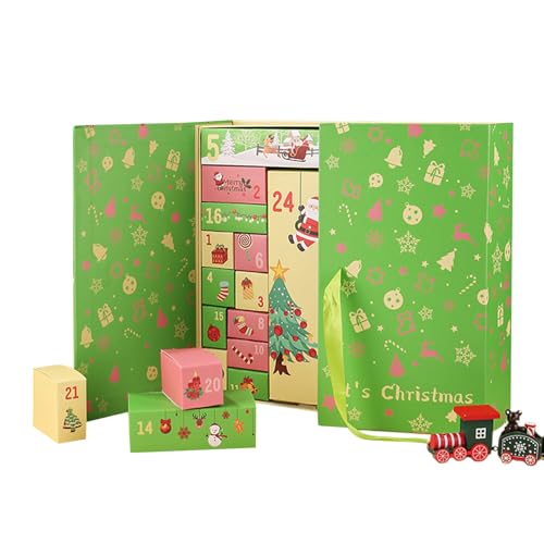 Vmiorzq Weihnachts Countdown Kalender Box | 2025 Countdown Kalender Mit 24 Fächern Zum Befüllen | Deko Aufbewahrungsbox Für Süßigkeiten Schmuck Handgeschriebene Karten | Für Erwachsene & Kinder Vmiorzq Weihnachts Countdown Kalender Box | 2025 Countdown Kalender Mit 24 Fächern Zum Befüllen | Deko Aufbewahrungsbox Für Süßigkeiten Schmuck Handgeschriebene Karten | Für Erwachsene & Kinder von Vmiorzq