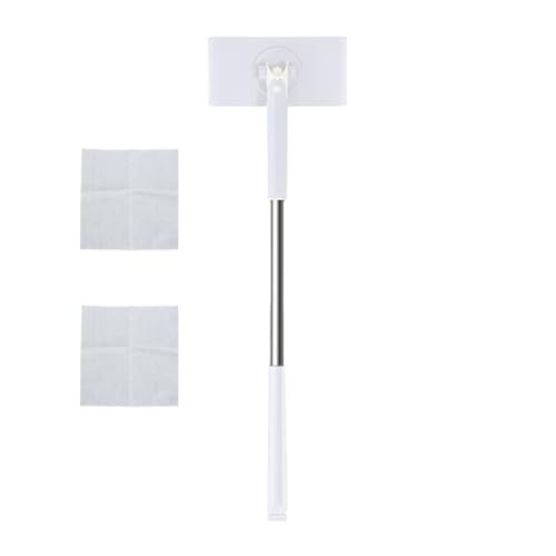 Vmiorzq Wischmopp | Kompakter Wischmopp | 70 cm Länge Kompatibel mit Gesichtstüchern Tragbarer Bodenreiniger für Haushalt Wohnung Bad von Vmiorzq