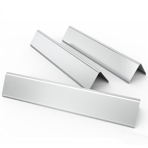 7635 Edelstahl Flavorizer Bars für Weber Spirit I & II 200 Series, Spirit I E210/220 & II E210/S210 (mit vorderen Brennerknöpfen), 38,9CM Hitzeplatte, Grill-Ersatzteile Aromaschienen für Weber Spirit von Vnierxful