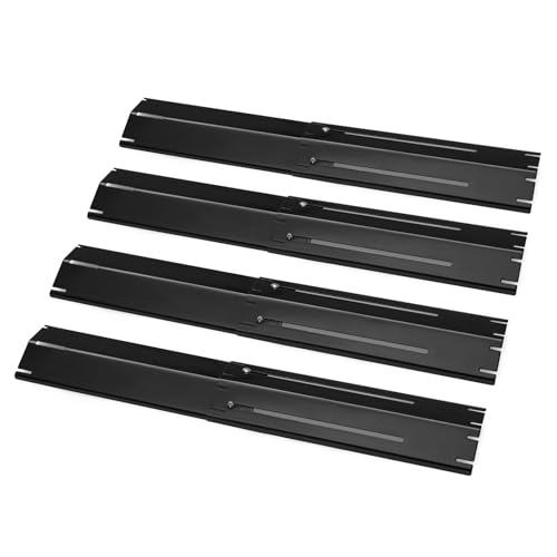 Universal Flammenverteiler für Gasgrill, 29,8 cm bis 53,3 cm Einstellbar Brennerabdeckung für die meisten Gasgrill, Landmann, Enders, Taino, Barbecook, Proficook, Heizplatte Aromaschienen Ersatzteile von Vnierxful