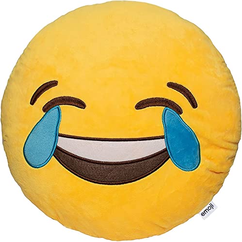 Vnnigmn Niedliches Emoji-Kissen Emoji-Puppe Emoji-Kissen, dekorativ, Spielzeug, Geburtstag, Geschenk, Heimdekoration von Vnnigmn