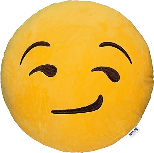 Vnnigmn Niedliches Emoji-Kissen Emoji-Puppe Emoji-Kissen, dekorativ, Spielzeug, Geburtstag, Geschenk, Heimdekoration von Vnnigmn