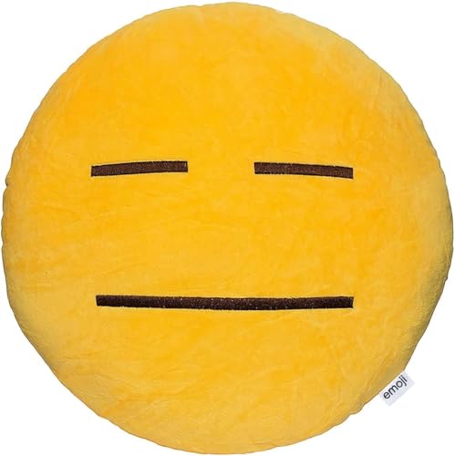 Vnnigmn Niedliches Emoji-Kissen Emoji-Puppe Emoji-Kissen, dekorativ, Spielzeug, Geburtstag, Geschenk, Heimdekoration von Vnnigmn