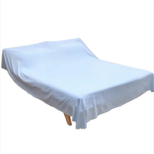 Vnook Abdeckung Staubschutztuch, Staubschutz Abdeckung Möbel, Möbel Schutzhülle, Hausstaubschutz, Ascheschutz, für im Innen Außenbereich Möbel Staubschutz(Blue,4x3m) von Vnook