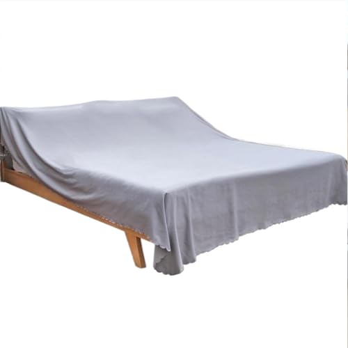 Vnook Abdeckung Staubschutztuch, Staubschutz Abdeckung Möbel, Möbel Schutzhülle, Hausstaubschutz, Ascheschutz, für im Innen Außenbereich Möbel Staubschutz(Gray,2x2m) von Vnook