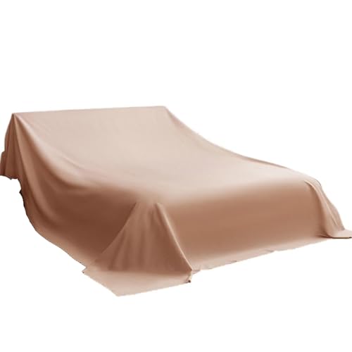 Vnook Möbel-Staubschutz, Drop Cloths, MöBelbezug StaubschutzhüLle, Polyestergewebe, Langlebiger, Hausstaubschutz, für Zuhause, Sofas, Nachttische, Tische(Beige,2.4x5m) von Vnook