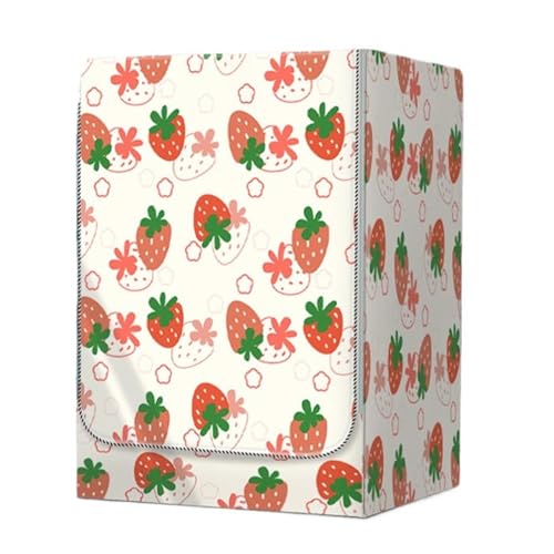 Vnook Waschmaschinen-Abdeckung, Frontöffnung Staubschutz, Tumble Waschmaschine Trocknerschutz, Wasserdichter Staubdichte,für Meisten Waschtrocknerabdeckung Passend(Red,M) von Vnook