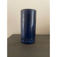 Schöne Blaue Keramik Vase von VntgEE