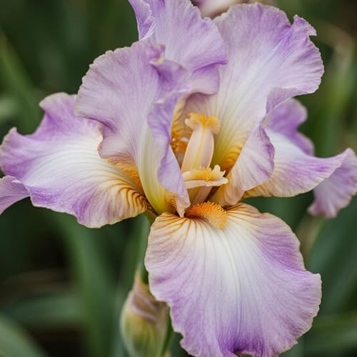 [Vnuhgzs] Dutch Iris – großblumige Hybride – Garten-/Gartendekoration – winterharte Staude-4 Rhizome-H von Vnuhgzs