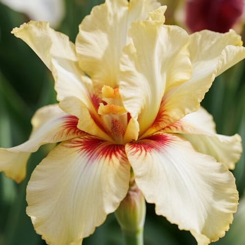 [Vnuhgzs] Dutch Iris – großblumige Hybride – Garten-/Gartendekoration – winterharte Staude-6 Rhizome-E von Vnuhgzs