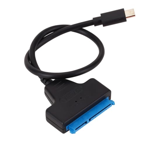 VoKs USB-C zu SATA Adapter Kabel, 2,5 Zoll HDD/SSD Festplatten Konverter, USB 3.1 mit UASP Unterstützung, Kompatibel mit Laptop/Desktop/Telefon VoKs USB-C zu SATA Adapter Kabel, 2,5 Zoll HDD/SSD Festplatten Konverter, USB 3.1 mit UASP Unterstützung, Kompatibel mit Laptop/Desktop/Telefon von VoKs