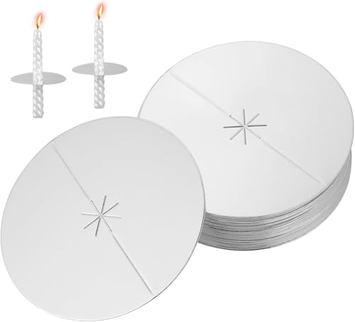 Voarge 100 Stück Tropfenfänger für Kerzen Tropfschutz Papier Tropfschutz Kerze, Papier Tropfschutz Kerze 8cm Durchmesser für Heimtempel Voarge 100 Stück Tropfenfänger für Kerzen Tropfschutz Papier Tropfschutz Kerze, Papier Tropfschutz Kerze 8cm Durchmesser für Heimtempel von Voarge