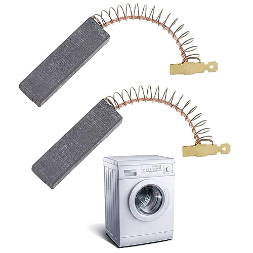 Voarge 2 Stück Elektrowerkzeug Kohlebürsten für Waschmaschine Motor Waschmaschine (12,3 x 4,8 x 35 mm) von Voarge