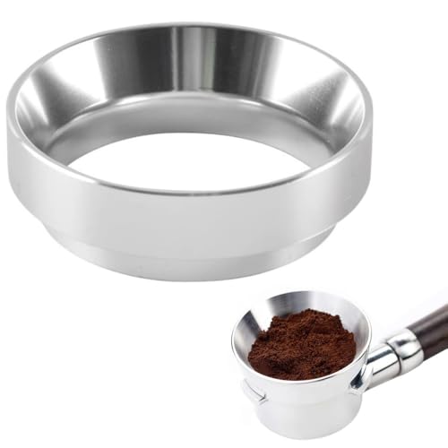Voarge 58 mm Kaffee Dosierring, Espresso Trichter,Coffe Dosing Funnel,Geeignet für Kaffeemaschinen und ein unverzichtbares Werkzeug für Handgebrühten Kaffee von Voarge