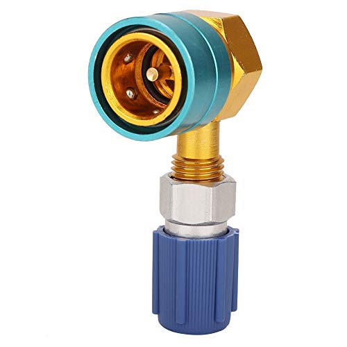 Vobor Adapter auf R1234yf zu R134A Autoklimaanlage Adapter Low Side Autoklimaanlage Schnellwechsler Stecker-Adapter Klimaanlage Fitting von VOBOR