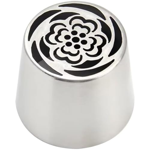 Vobumix Russische Spritztüllen Aus Edelstahl, Blumen-zuckergusstüllen, Weihnachtskuchen-zuckerguss-zuckergusstüllen Für Die Cupcake-Dekoration von Vobumix