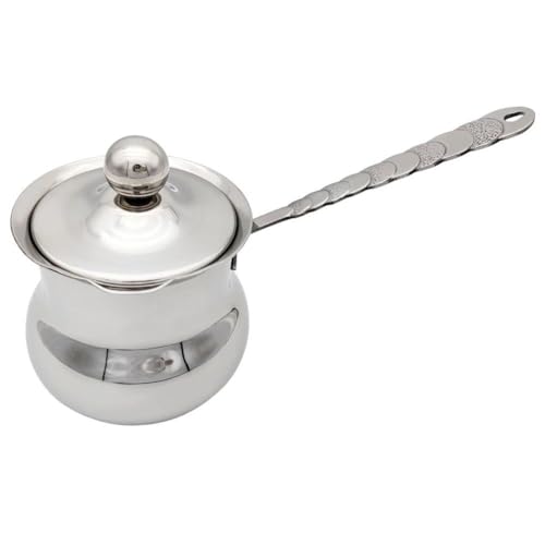 Vobumix Türkische Kaffeekanne, Schokoladenschmelztopf, Tragbarer Milchwärmer Für Lattes, Butterschmelzen, Heiße Schokolade, Teezubereitung Vobumix Türkische Kaffeekanne, Schokoladenschmelztopf, Tragbarer Milchwärmer Für Lattes, Butterschmelzen, Heiße Schokolade, Teezubereitung von Vobumix