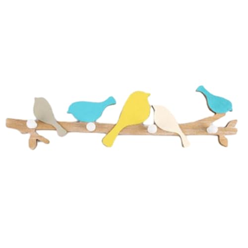 Vocdikficy 1 PCS Vogelförmige Handtuchhalterung Kleiderhaken Hutablage Hutbügel Schlüsselhaken Kleiderbügel Haken Aus Mantelhaken Wand Schmuckhaken B von Vocdikficy