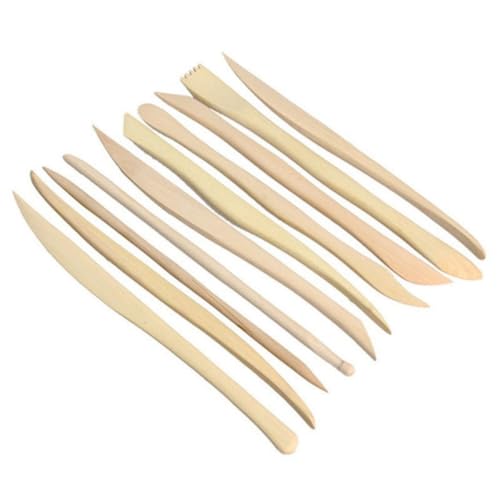 Vocdikficy 10 Feine Gliedmaßen-Tonfiguren-Messer-Set-Set Zur Herstellung Von DIY-Skulpturwerkzeug-Set in der Töpferei und im Töpferhandwerk von Vocdikficy