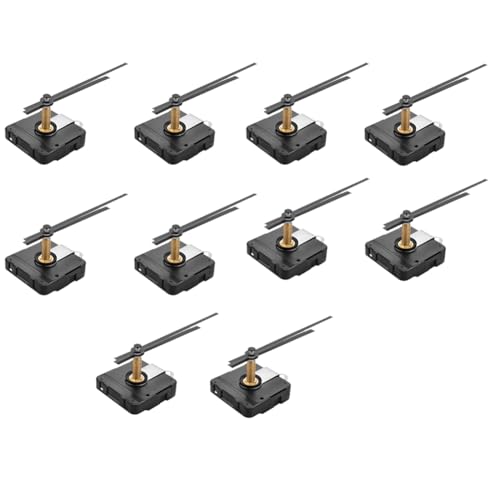 Vocdikficy 10 Stück 31 mm Langer Schaft Quarzuhr-Uhrwerk-Mechanismus DIY Uhrreparatur-Set Uhrwerk-Reparatur-Werkzeugteile Vocdikficy 10 Stück 31 mm Langer Schaft Quarzuhr-Uhrwerk-Mechanismus DIY Uhrreparatur-Set Uhrwerk-Reparatur-Werkzeugteile von Vocdikficy