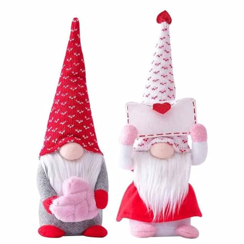 Vocdikficy 2 Stück Dekorative Valentinstag-Zwerge, Handgefertigte Valentinstag-Zwerge Aus Plüsch, Gesichtslose Mini-Valentinstag-Puppe, Langlebig, Einfach zu Verwenden Vocdikficy 2 Stück Dekorative Valentinstag-Zwerge, Handgefertigte Valentinstag-Zwerge Aus Plüsch, Gesichtslose Mini-Valentinstag-Puppe, Langlebig, Einfach zu Verwenden von Vocdikficy
