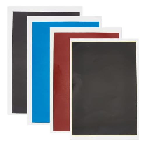 Vocdikficy 4 Stück Lasergravur-Markierungspapier, 39 X 27 cm, Dimm-Farbpapier, für Glas, Metall, Keramik, Heimwerkerarbeiten Vocdikficy 4 Stück Lasergravur-Markierungspapier, 39 X 27 cm, Dimm-Farbpapier, für Glas, Metall, Keramik, Heimwerkerarbeiten von Vocdikficy
