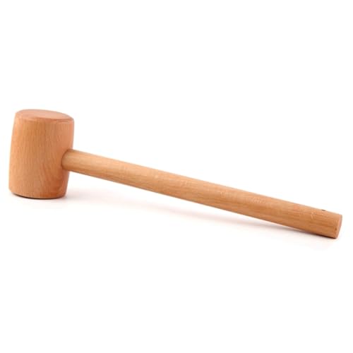 Vocdikficy Buchenholz-Leder-Schnitzhammer, DIY-Lederwerkzeuge, Lederbearbeitungswerkzeuge, Hammer, Klopfen, Installationshammer Vocdikficy Buchenholz-Leder-Schnitzhammer, DIY-Lederwerkzeuge, Lederbearbeitungswerkzeuge, Hammer, Klopfen, Installationshammer von Vocdikficy