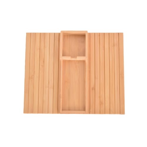 Vocdikficy Couch Arm Tray Abnehmbarer Sofa und Couch Arm Tisch Becherhalter für Becher Fernbedienung Handy Aufbewahrungstablett von Vocdikficy