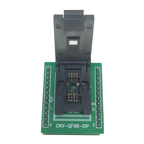 Vocdikficy DFN8/QFN8/ WSON8 /MLF8/MLP8 auf DIP8 Universalsockel/Adapter Ersatzteile Zubehör -DFN8-DIP8 DFN8X6-8 (10P) für 8X6MM IC Chips BIOS Flash von Vocdikficy