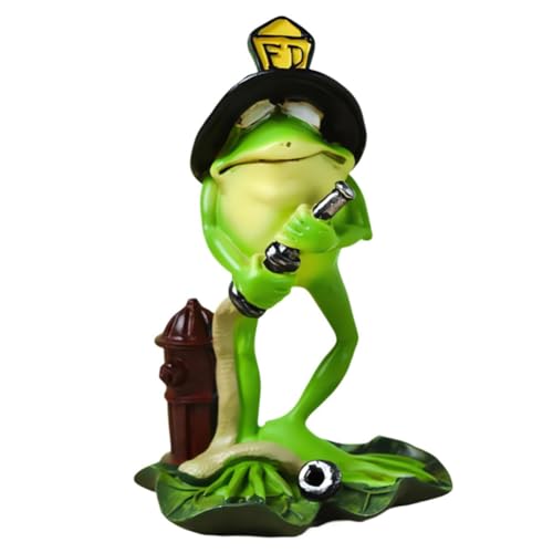 Vocdikficy Frog Stuff-Figuren, Basketballspieler-Geschenk, Diese Einzigartige Froschstatue Verleiht Ihrem Zuhause und Wohnzimmer eine Moderne Note D von Vocdikficy
