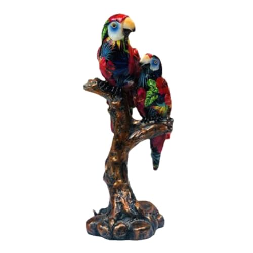 Vocdikficy Harz-Papageienstatue im Europäischen Stil für Tischdekoration, Ornament, Zubehör, Geschenkartikel für Heimbüro, Landschaftsdekoration, B, Langlebig, Einfache Installation Vocdikficy Harz-Papageienstatue im Europäischen Stil für Tischdekoration, Ornament, Zubehör, Geschenkartikel für Heimbüro, Landschaftsdekoration, B, Langlebig, Einfache Installation von Vocdikficy