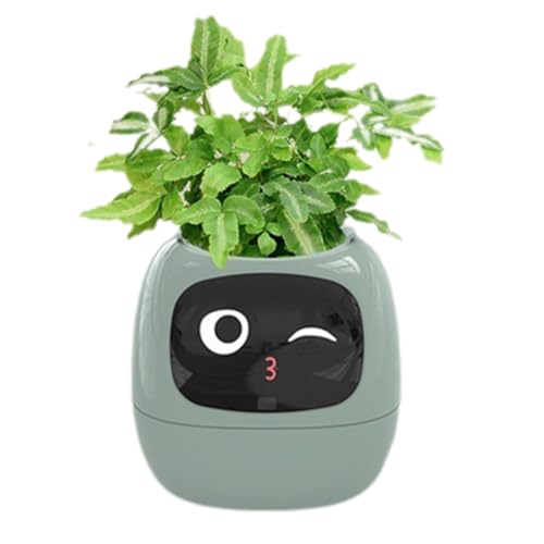 Vocdikficy Ivy Smart Planter, Per USB Wiederaufladbarer Kleiner Blumentopf für Den Innenbereich Als Dekoration für Den Innenbereich. Macht das Pflanzenaufziehen Einfach und Macht Spaß. Grün Vocdikficy Ivy Smart Planter, Per USB Wiederaufladbarer Kleiner Blumentopf für Den Innenbereich Als Dekoration für Den Innenbereich. Macht das Pflanzenaufziehen Einfach und Macht Spaß. Grün von Vocdikficy