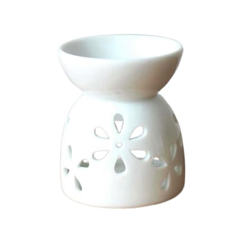 Vocdikficy Keramikhandwerk, Kreativer Kerzenständer Aus Keramik mit Blumenmuster, Handgefertigt, Stil 3 von Vocdikficy