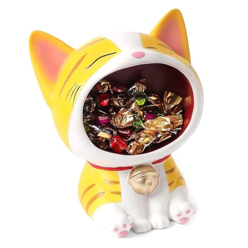 Vocdikficy Niedliche Katzenstatue-Ornamentaufbewahrung, Moderne Harzkunstskulptur-Desktop-Aufbewahrung, Big Mouth Cats-Sammelfiguren-C Langlebig Vocdikficy Niedliche Katzenstatue-Ornamentaufbewahrung, Moderne Harzkunstskulptur-Desktop-Aufbewahrung, Big Mouth Cats-Sammelfiguren-C Langlebig von Vocdikficy
