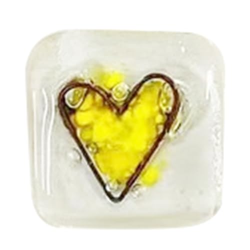 Vocdikficy -Token Aus Glas, Karten-Andenken, Geschenk – -Andenken-Taschenkarten – Geschmolzenes Glas-Token, Gelb, Einfach zu Verwenden, 4 X 4 cm Vocdikficy -Token Aus Glas, Karten-Andenken, Geschenk – -Andenken-Taschenkarten – Geschmolzenes Glas-Token, Gelb, Einfach zu Verwenden, 4 X 4 cm von Vocdikficy