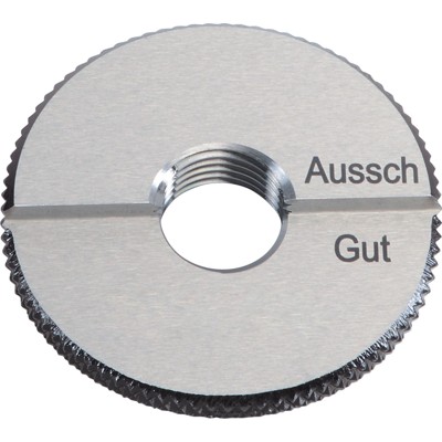 Gut-/Ausschuss-Lehrring, ANSI/ASME B 1.20.1, NPT 3/8" von Völkel