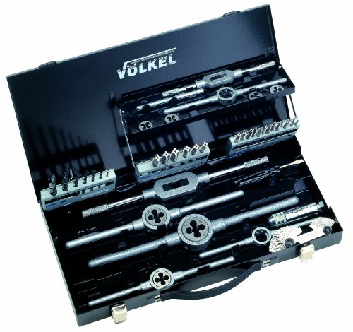 Völkel 49181 HSS-Gewindebohrersatz Set, 3–12 mm von Völkel