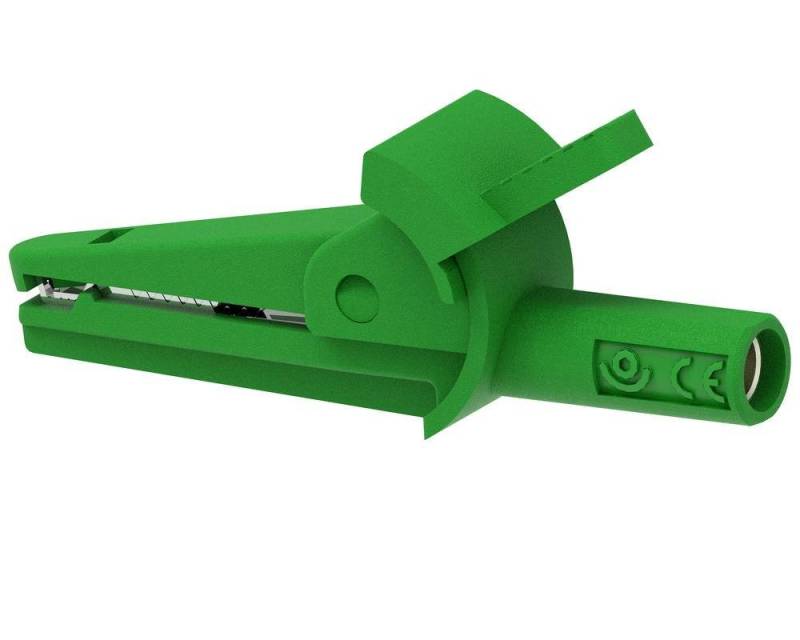 voelkner selection Krokodilklemme Electro PJP 5002-IEC-d4-CD1-V Krokodilklemme Grün Klemmbereich max.: 9 von Voelkner Selection