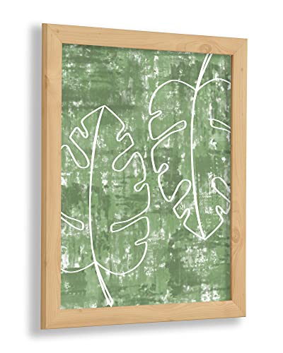 VO Design Bilderrahmen Arne 34 x 48 cm Fichte Optik mit entspiegeltem 1 mm Kunstglas - Farbe und Größe frei wählbar von Vogel Design